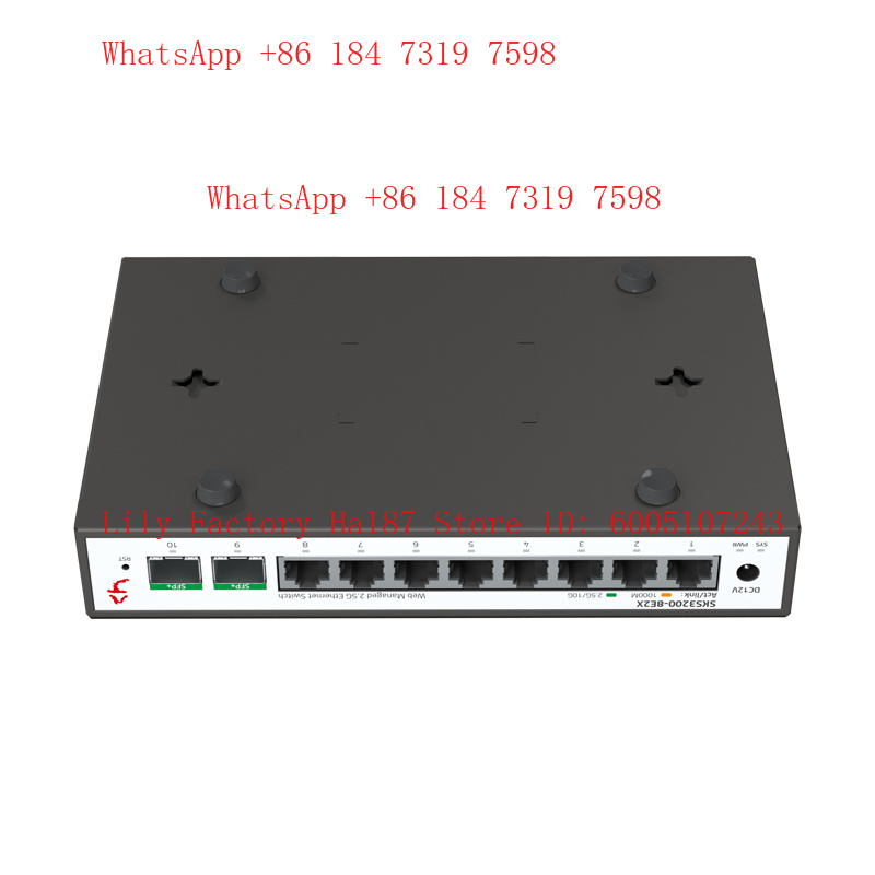 XikeStor 8*2.5G RJ45 2*10G SFP - Sfp+ 10G Managed Switch 8 Port recensie en prijs