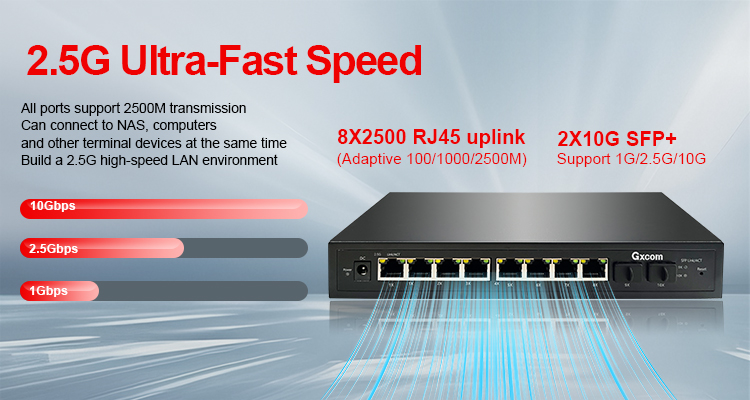 2,5G Smart Web Managed PoE-swi - Sfp+ 10G Managed Switch 8 Port recensie en prijs